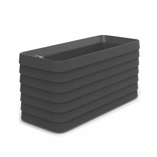 Slat Rectangular Planter Box on Sale