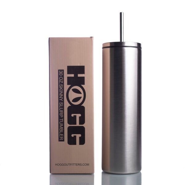 30oz SKINNY SLURP TUMBLER W  STRAWS CASE (25 UNITS) Hot on Sale - Image 2