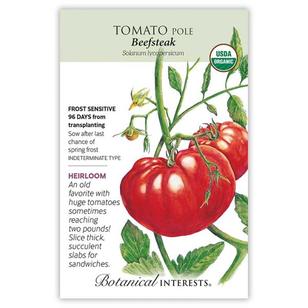 Beefsteak Pole Tomato Seeds on Sale - Image 3