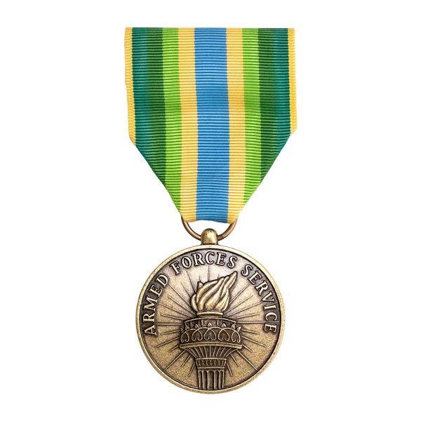 Full Size Medal: Armed Forces Service Medal For Discount